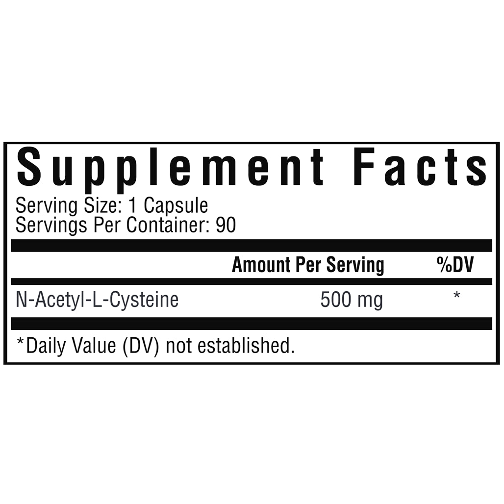 NAC (N-Acetyl-L-Cysteine) 500 mg Seeking Health