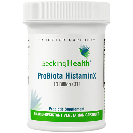 ProBiota HistaminX by Seeking Health - 60 Capsules | Maintain Healthy Histamine Levels