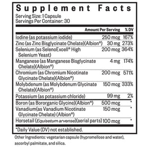 Trace Minerals Complex II Seeking Health