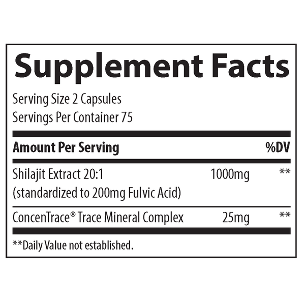 Shilajit Capsule 1000 mg