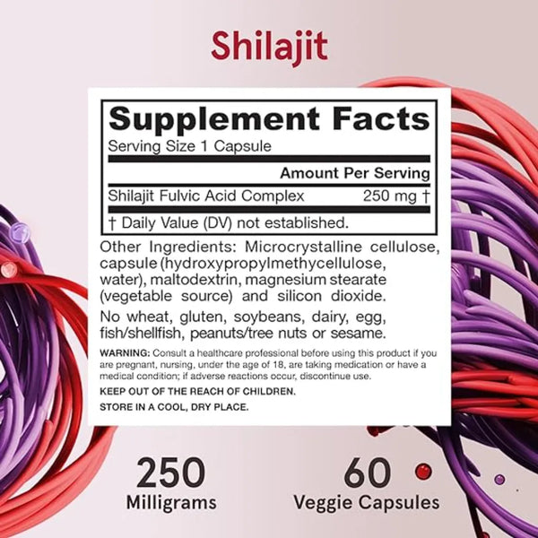 Shilajit Fulvic Acid Complex by Jarrow Formulas at Nutriessential.com
