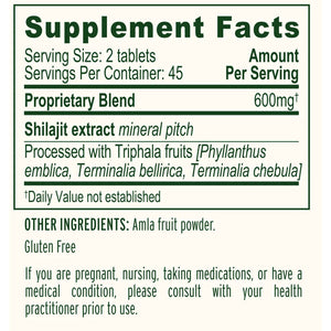 Shilajit Tablets Banyan Botanicals