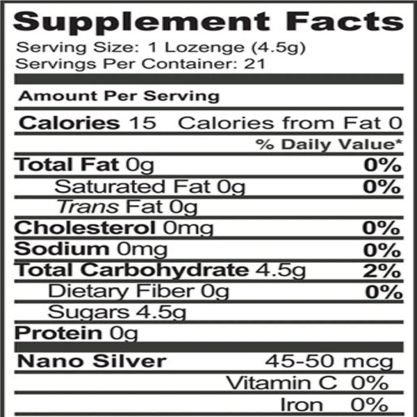 Silver Biotics Lozenges Manuka American Biotech Labs
