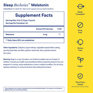 Sleep BioSeries Melatonin