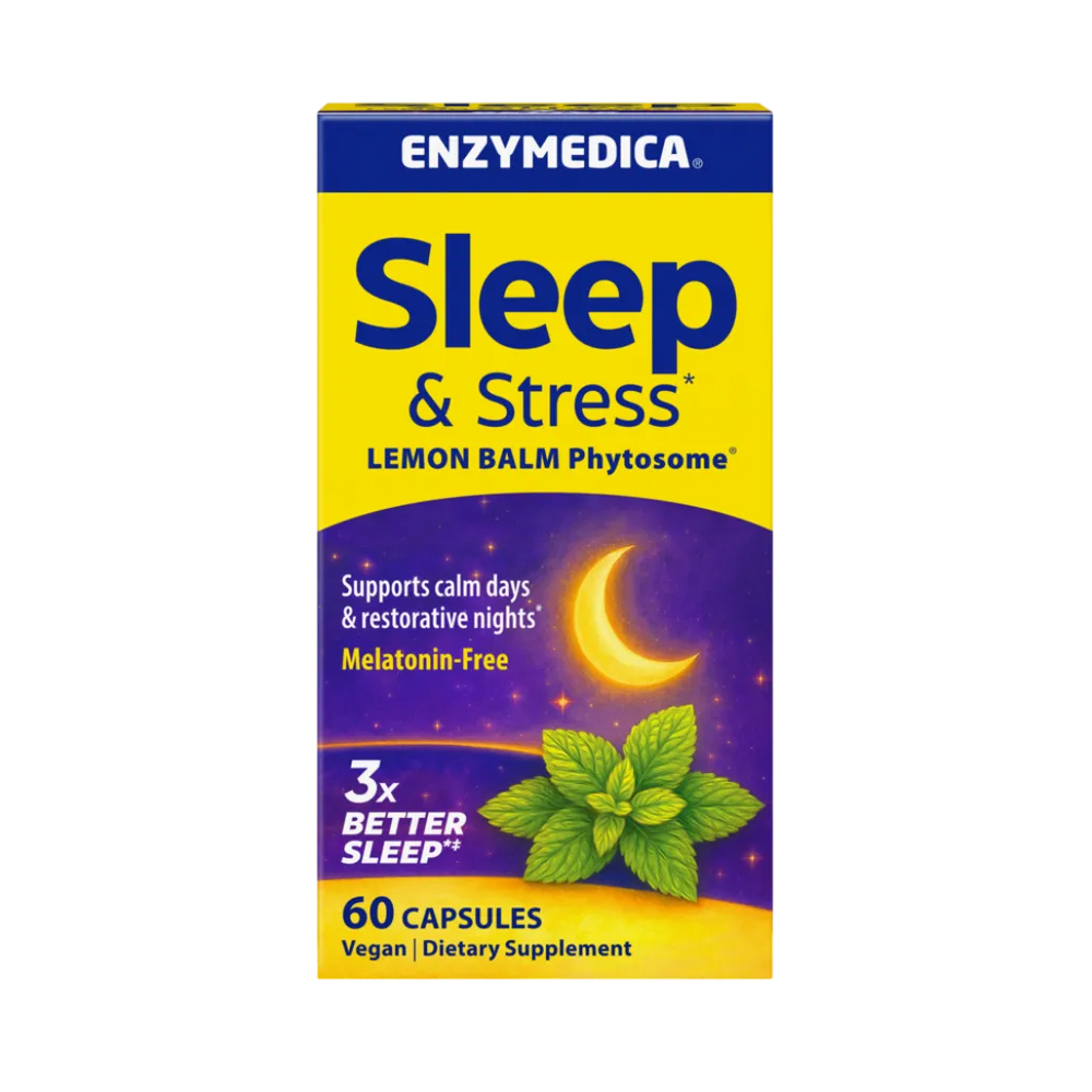 Sleep & Stress (Phytosome Lemon Balm) Enzymedica