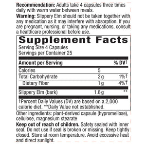 Slippery Elm Bark Nature's Way