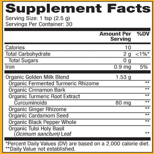 Solspring Organic Golden Milk Dr. Mercola