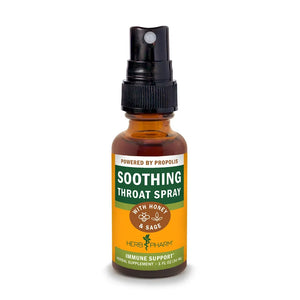 Soothing Throat Spray, Honey Sage Herb Pharm