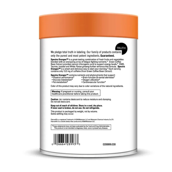 Spectra Oranges™ With CoQ10