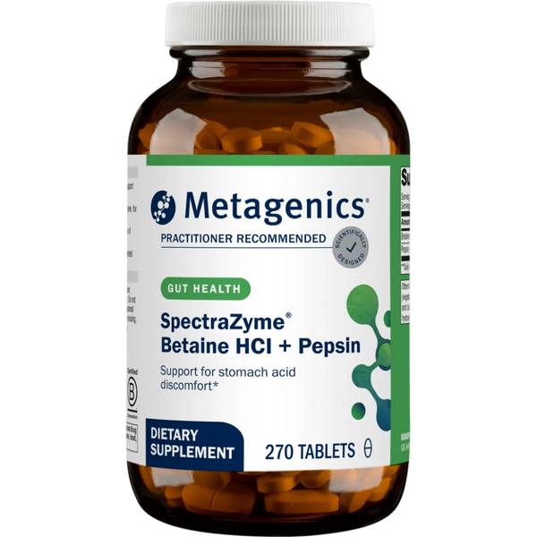 SpectraZyme® Betaine HCI + Pepsin
