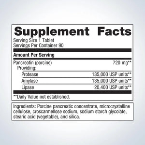 SpectraZyme® Pancreatic Enzymes Extra Strength