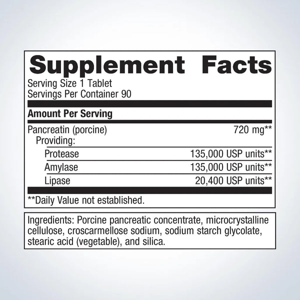 SpectraZyme® Pancreatic Enzymes Extra Strength