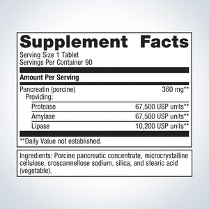 Metagenics SpectraZyme Pan 9x - 90 tabs