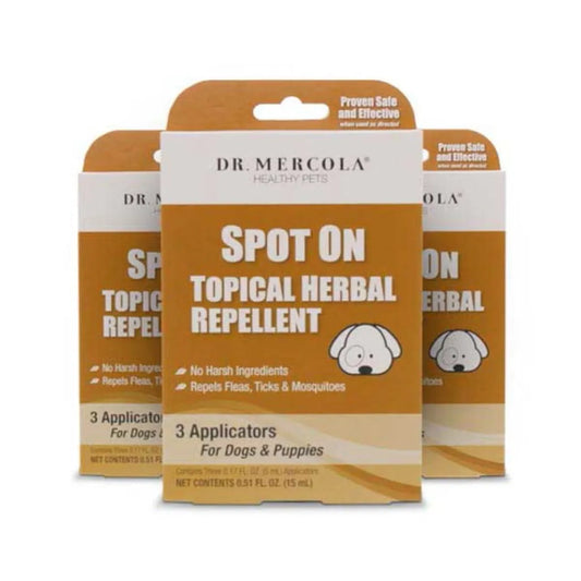 SpotOn Herbal Repellent Dogs by Dr. Mercola at Nutriessential.com