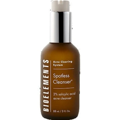 Bioelements Spotless Cleanser 3 fl oz supplements facts