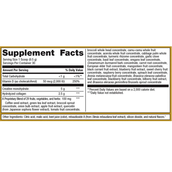 Stay Strong+™ Brain & Body Powder Collagen + Creatine, Watermelon Raspberry