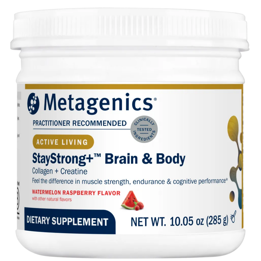 Stay Strong+™ Brain & Body Powder Collagen + Creatine, Watermelon Raspberry