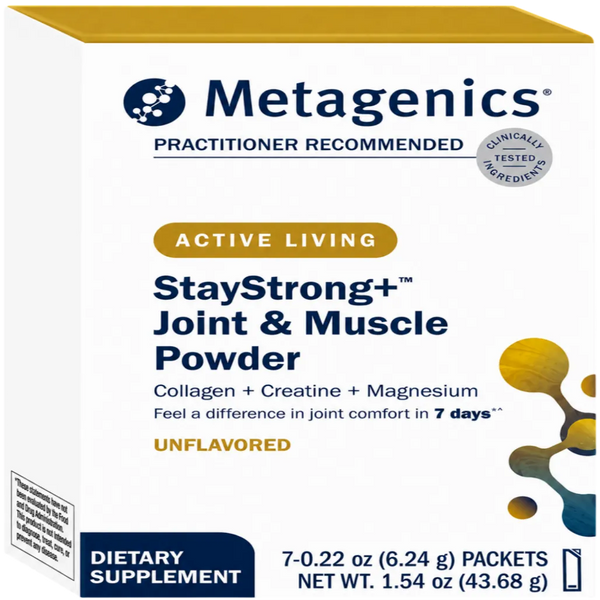 Stay Strong+™ Joint & Muscle Powder, Collagen + Creatine + Magnesium, Unflavored