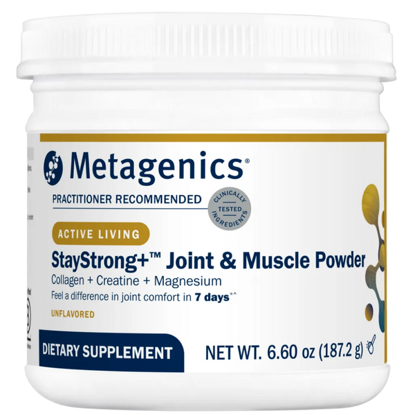 Stay Strong+™Joint & Muscle Powder, Collagen + Creatine + Magnesium, Unflavored