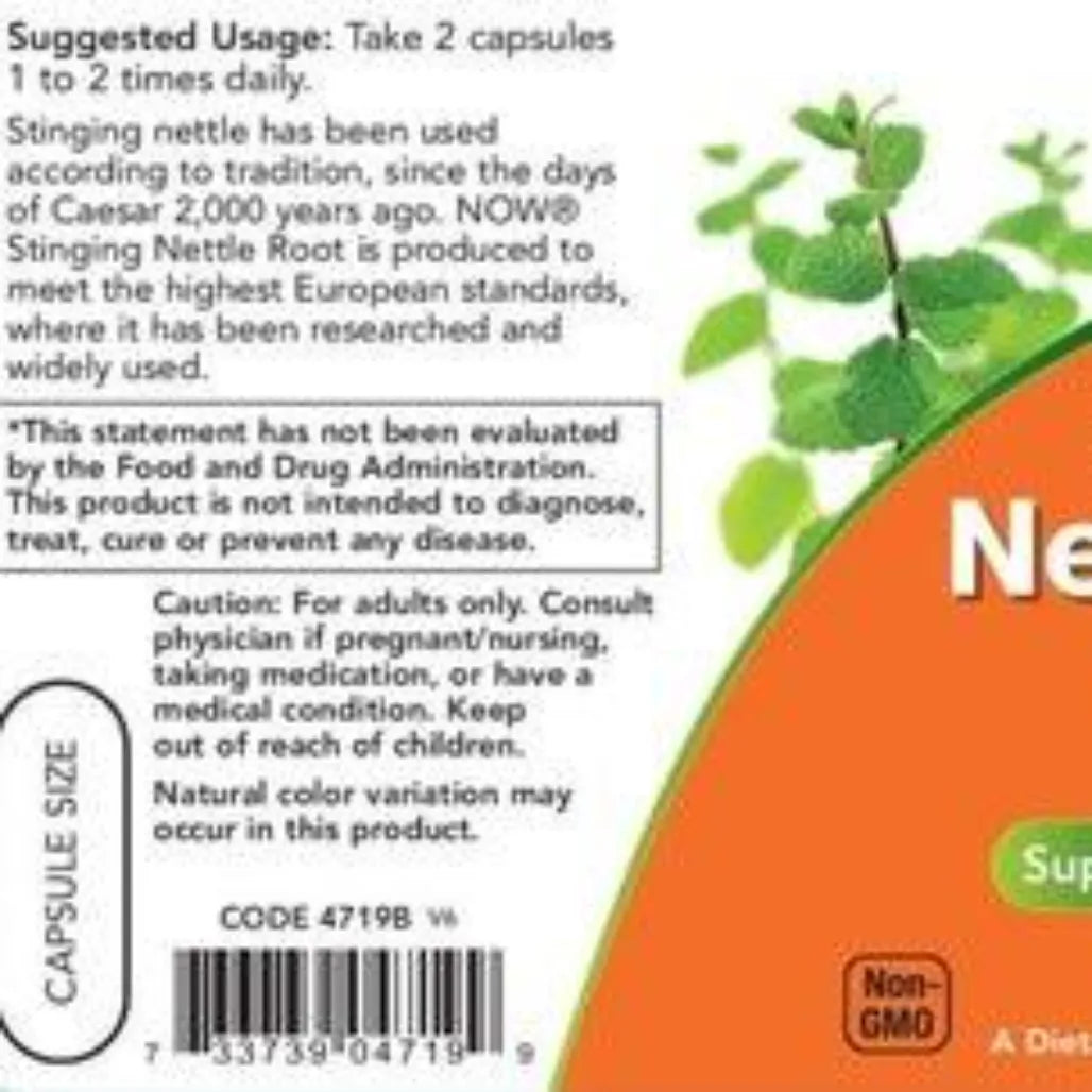 Stinging Nettle Root Ext 250 mg NOW