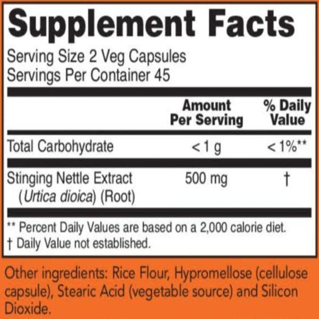 Stinging Nettle Root Ext 250 mg NOW