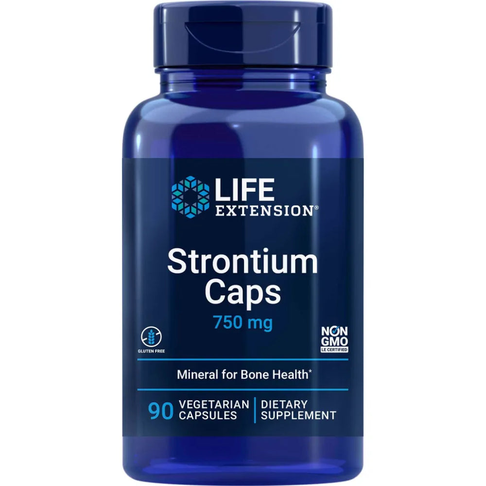 Strontium Caps 750mg by Life Extension