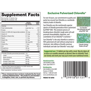 Sun Chlorella Econ Sun Chlorella USA