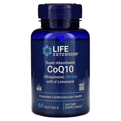 Super-Absorb CoQ10 d-Limonene Life Extension