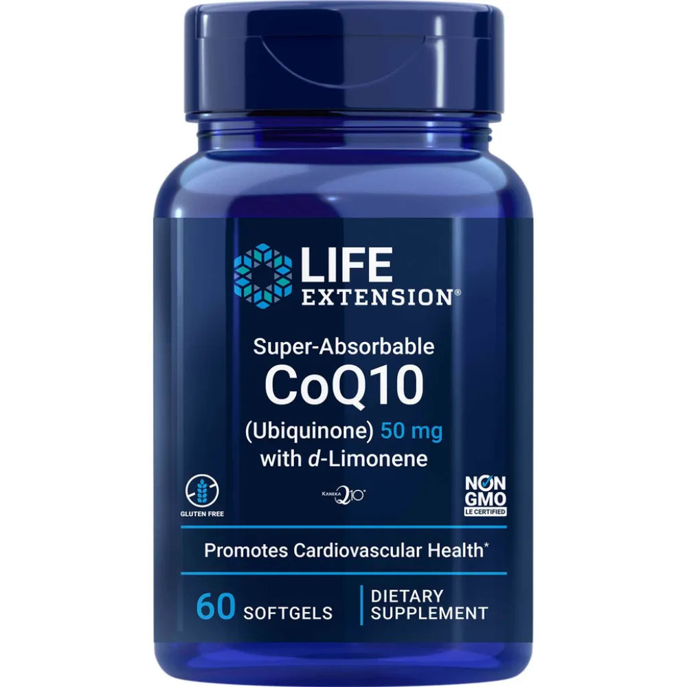 Super-Absorbable CoQ10 50mg by Life Extension