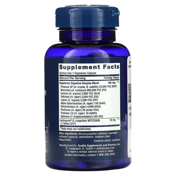 Super Digestive Enzymes w/Pro Life Extension