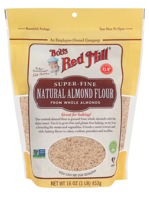 Super-Fine Natural Almond Flour (Gluten-Free) 