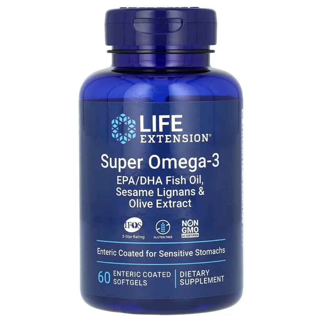 super omega 3 epa dha 120 softgels by life extension