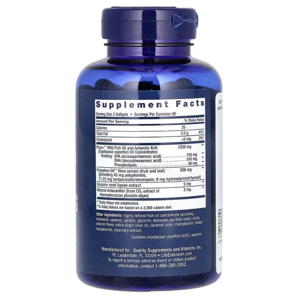 Super Omega 3 Plus by Life Extension at Nutriessential.com