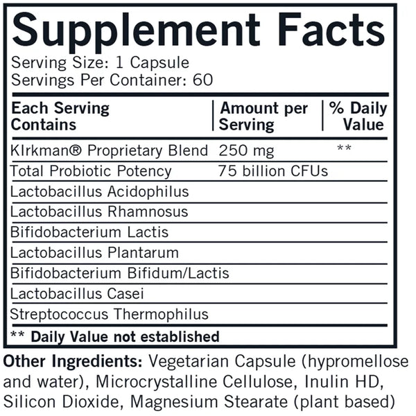 Super Pro Bio 75 Billion Kirkman labs