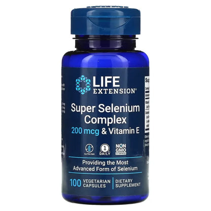 Super Selenium Complex Vitamin E Life Extension