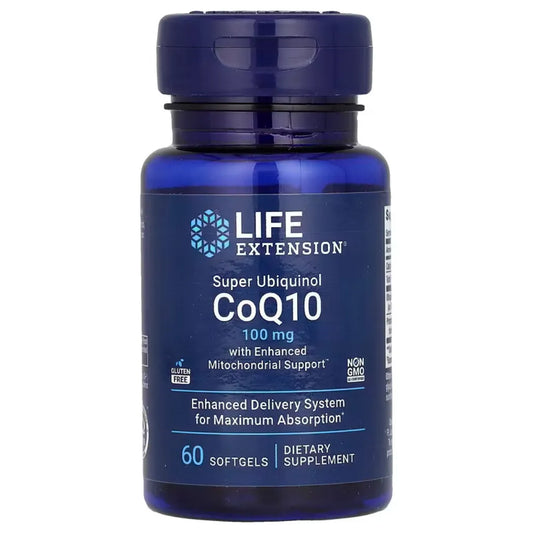 Super Ubiquinol CoQ10 100 mg Life Extension