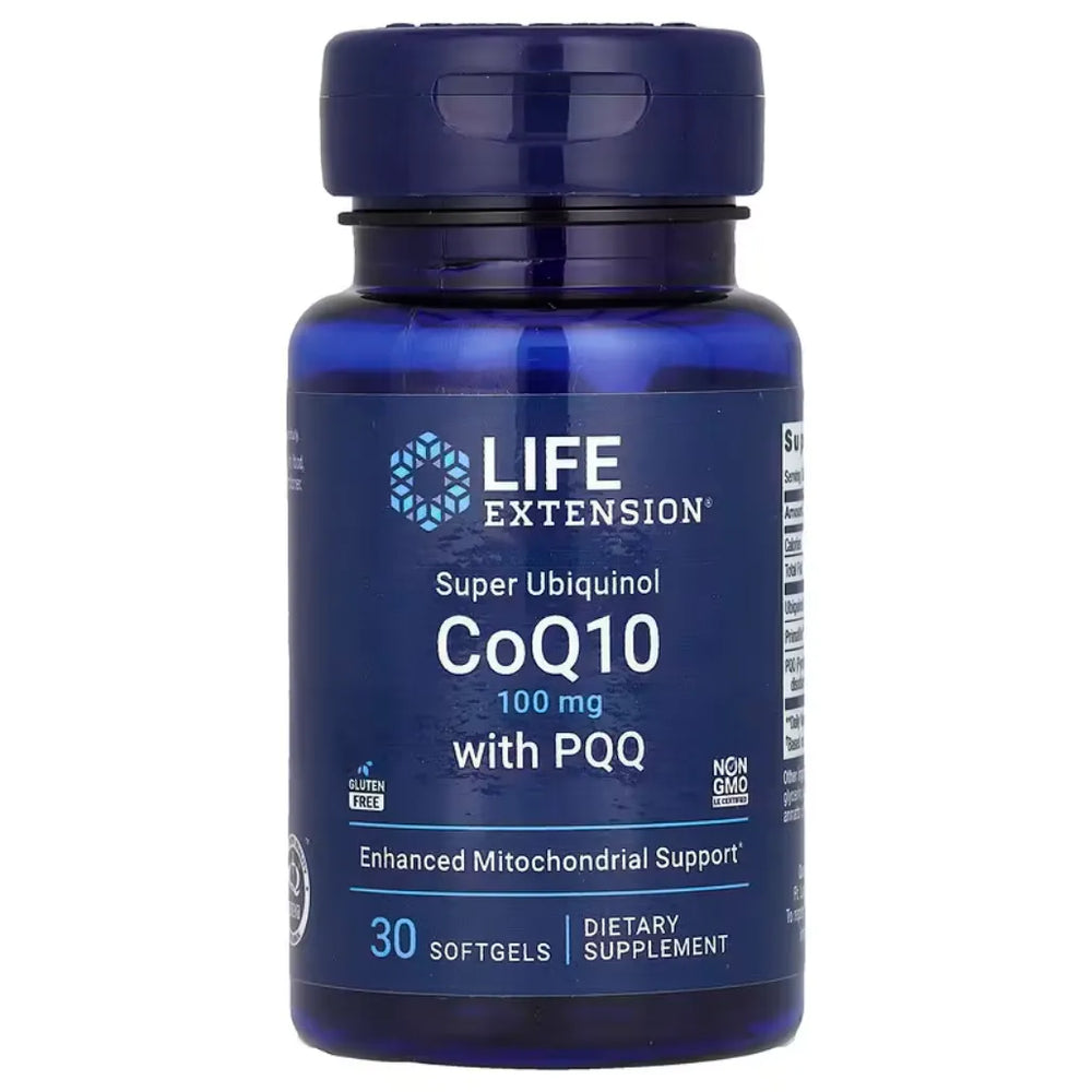 Super biquinol CoQ10 w PQQ Life Extension 