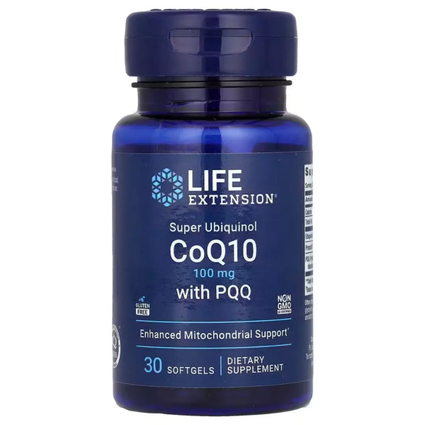 Super biquinol CoQ10 w PQQ Life Extension 