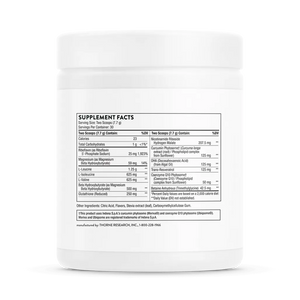 Thorne SynaQuell+ 12.6 oz supplement facts