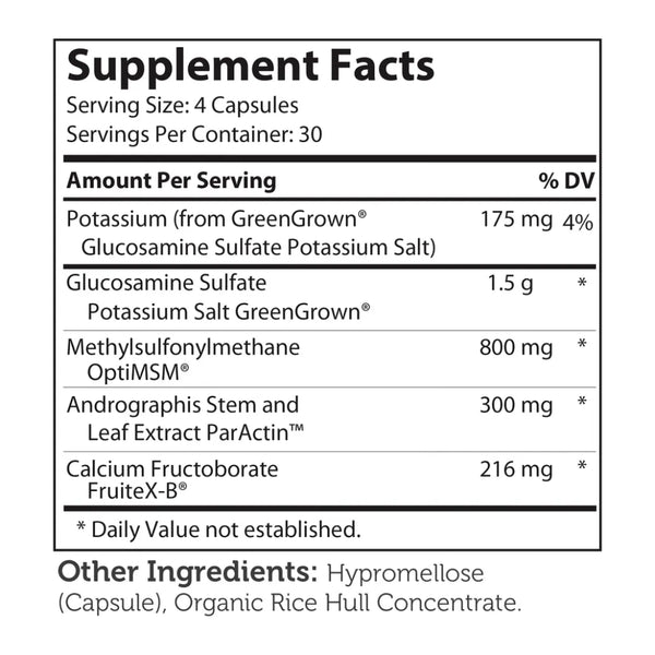 SynerG - Glucosamine by Advanced Nutrition by Zahler