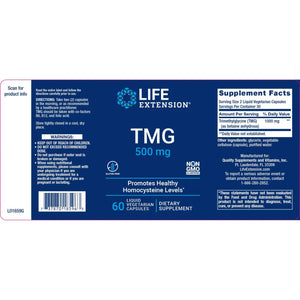 TMG 500mg by Life Extension