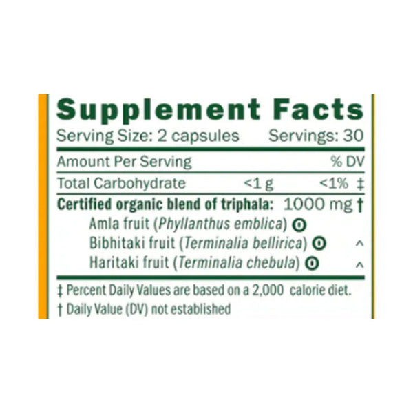 TRIPHALA CAPSULES Herb Pharm