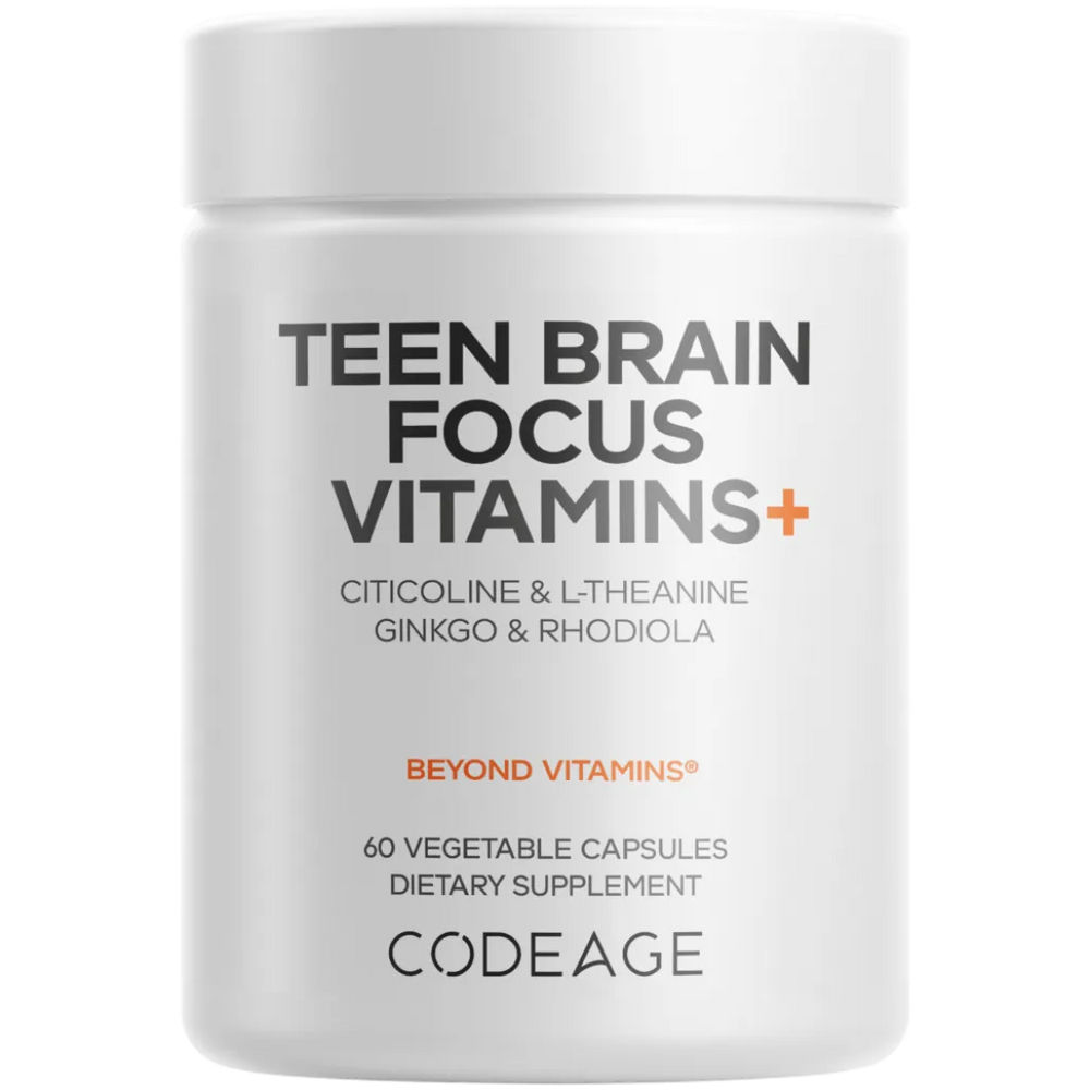Teen Brain Focus Vitamins+
Codeage