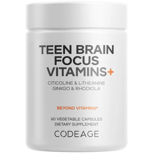 Teen Brain Focus Vitamins+
Codeage