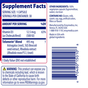 TelomerePlus Enzymedica