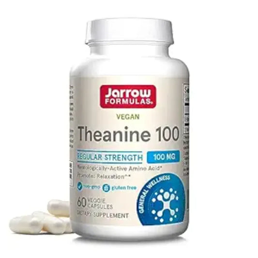 Theanine 100 mg by Jarrow Formulas at Nutriessential.com
