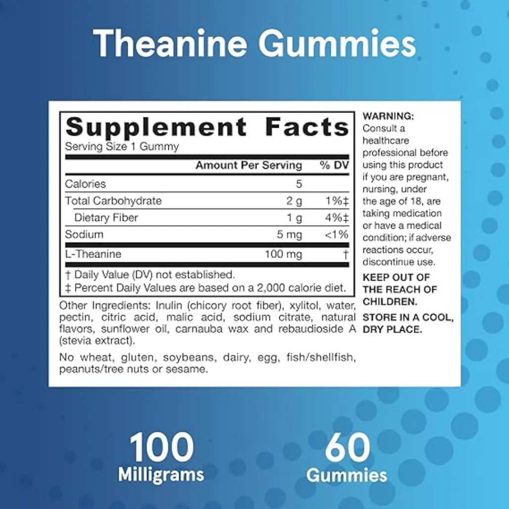 Theanine Gummies by Jarrow Formulas at Nutriessential.com
