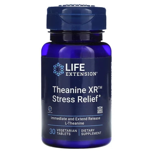 Theanine XR Stress Relief by Life Extension at Nutriessential.com