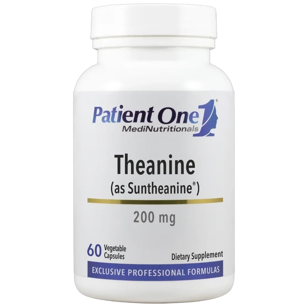 Theanine as Suntheanine 200 mg patient one