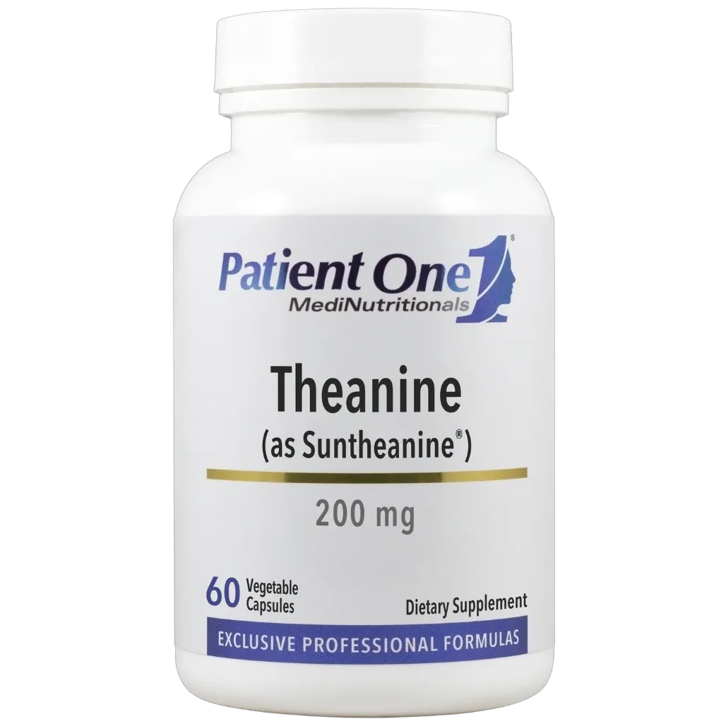 Theanine as Suntheanine 200 mg patient one